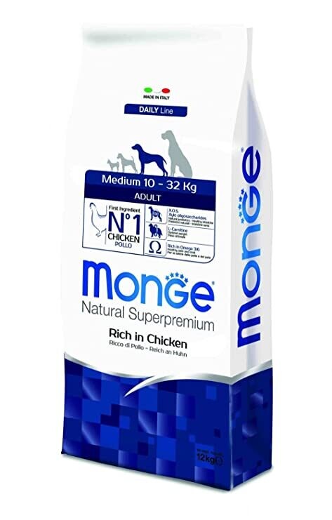MONGE MDIUM ADULT RICH IN CHICKEN