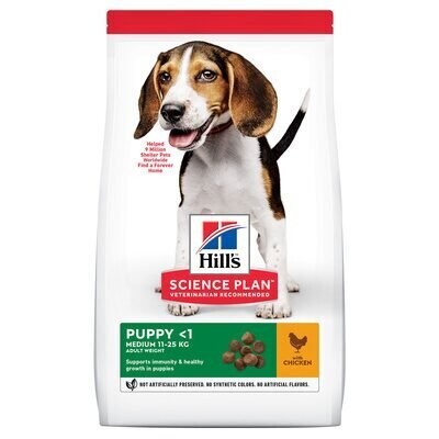 HILLS MEDIUM PUPPY CHICKEN