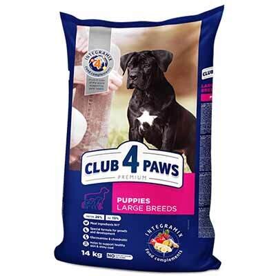 CLUB 4 PAWS PREMIUM
PUPPYES LARGE  BREEDS