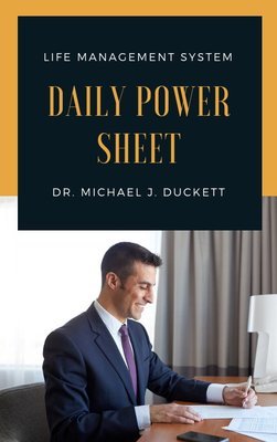 Daily Power Sheet--Life Management System (Instant Download)