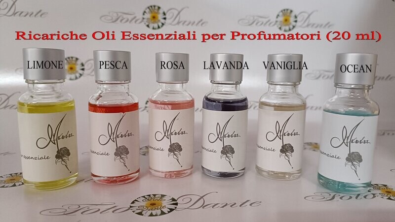 Ricariche Oli Essenziali per profumatori (20 ml)