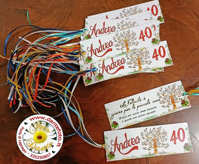 Segnalibro personalizzabili