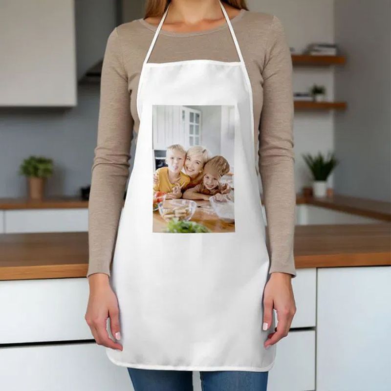 Grembiule Bianco con Foto
