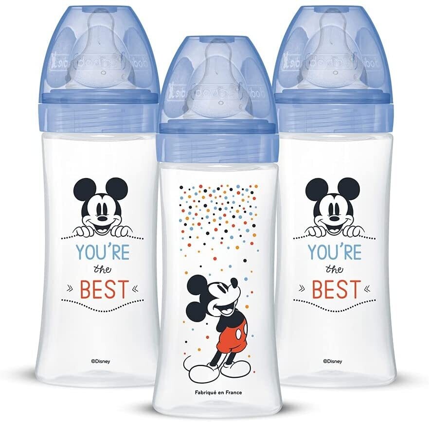 Lot de 3 Biberons Anti-Colique Initiation+