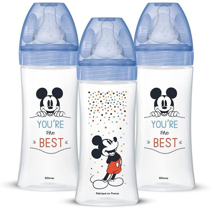 Lot de 3 Biberons Anti-Colique Initiation+