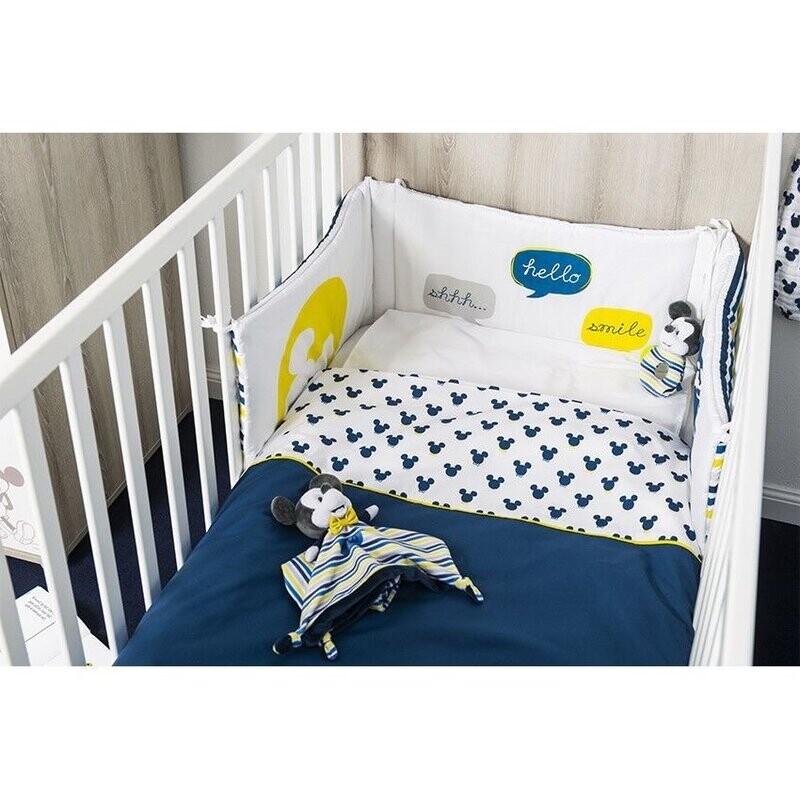 Tour de lit en popeline de coton Disney baby
