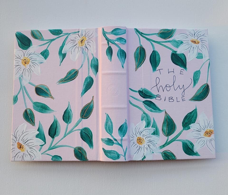 Semi-Custom ESV Painted Bible