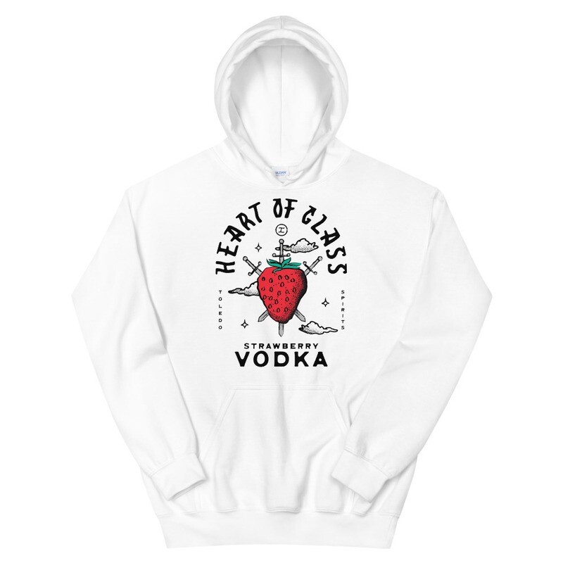 Heart of Glass Unisex Hoodie