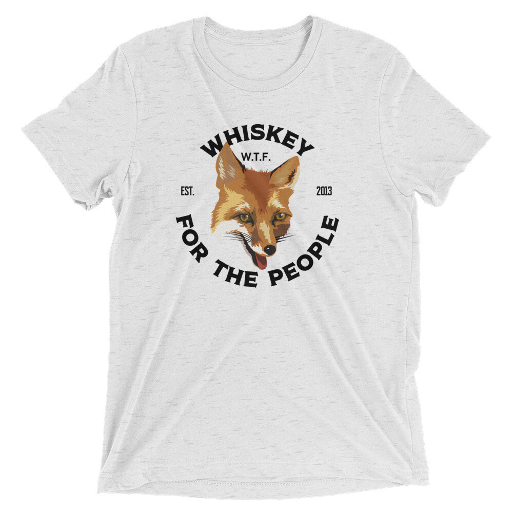 WTF Tee, Color: White Fleck Triblend, Size: XS