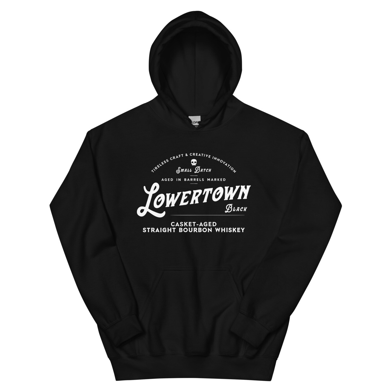 Lowertown Black Hoodie, Size: S