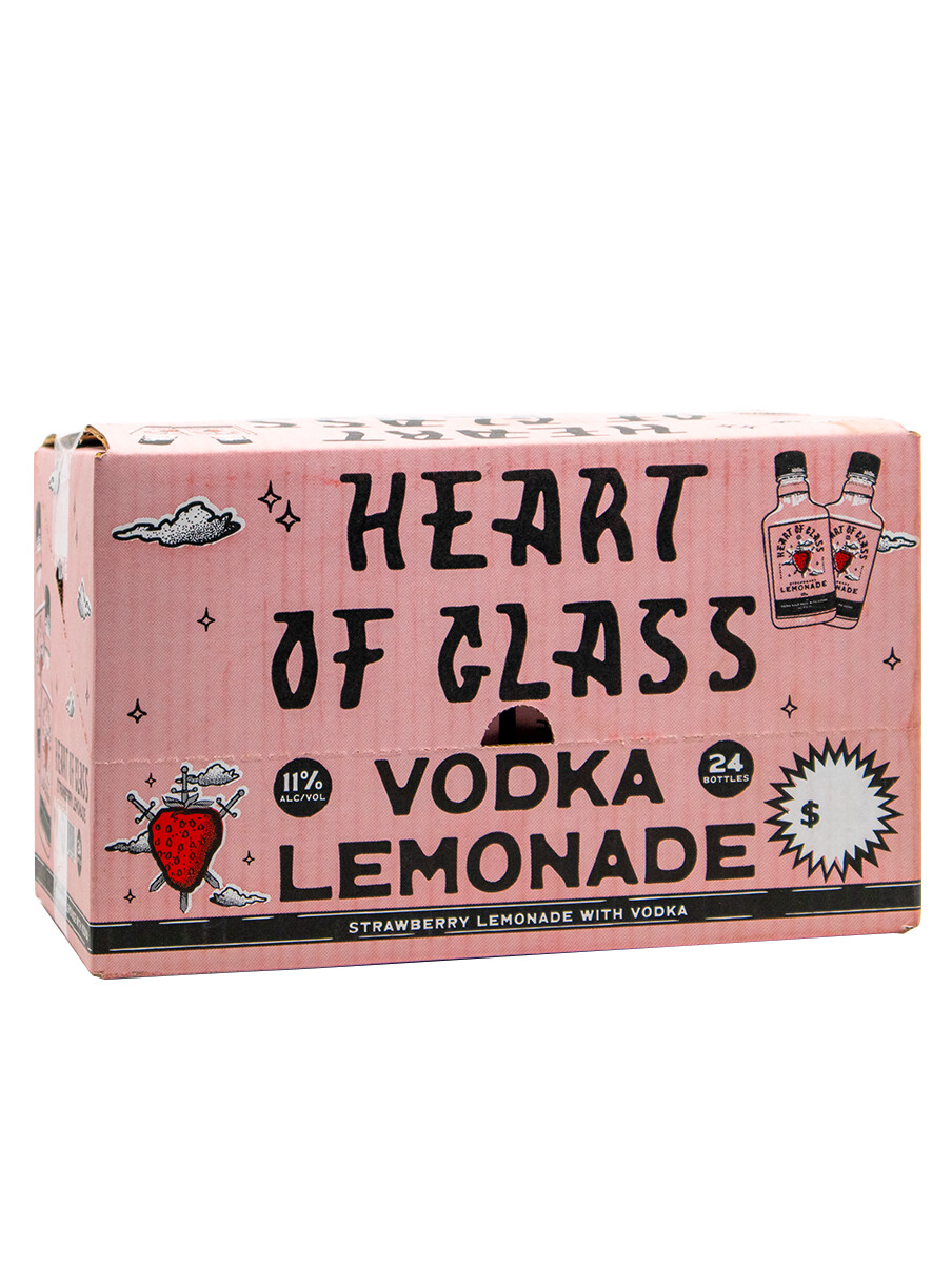 Heart of Glass Strawberry Lemonade (case)