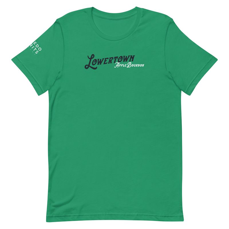 Lowertown Apple Unisex Kelly Green t-shirt