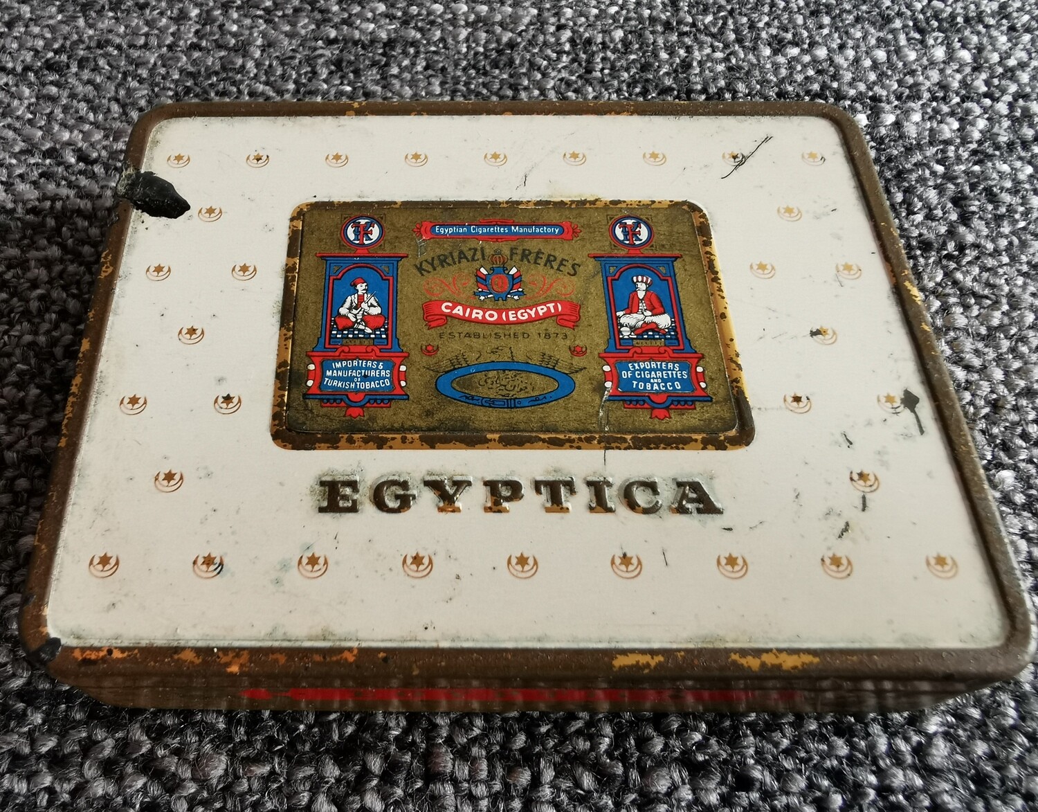 Zigarettendose „Egyptica“