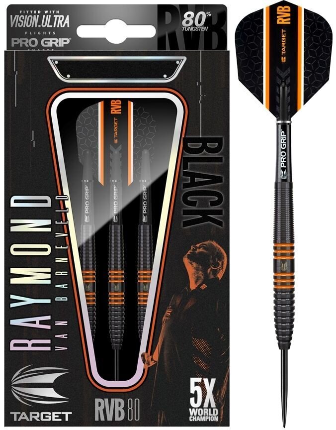 Raymond van Barneveld RVB 80 Black 80%