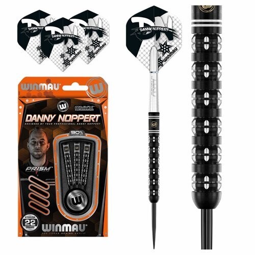 WINMAU DANNY NOPPERT FREEZE EDITION 90% - DARTPIJLEN