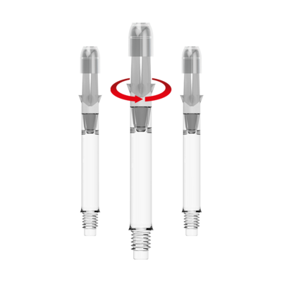 L-Style L-Shaft Straight Silent Clear