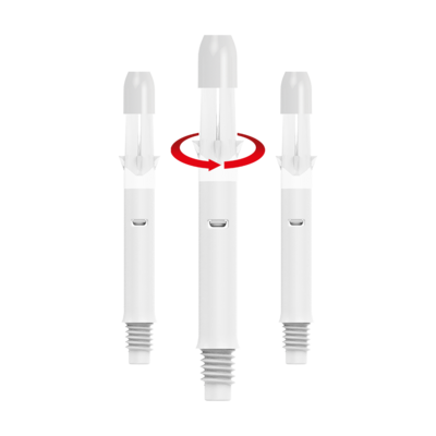 L-Style L-Shaft Straight Silent White spin