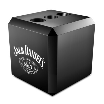 JACK DANIELS CUBE DARTS DISPLAY