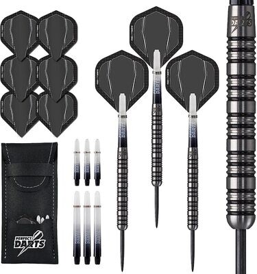 Perfect Darts - Perfect Darts - Steel Tip - 90% Tungsten - M06 - Terraforce - Black