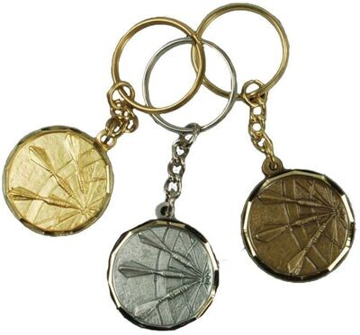 Bull&#39;s Dartboard Keyring
