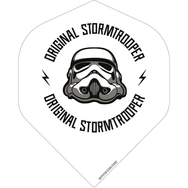Original StormTrooper - Original StormTrooper Dart Flights - Official Licensed - No2 - Std - Storm Trooper