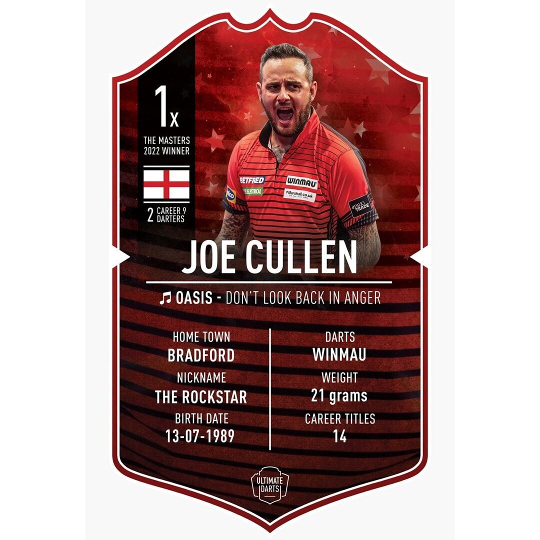 Ultimate Card Joe Cullen 37x25 cm