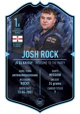 Ultimate Card Josh Rock 37x25 cm
