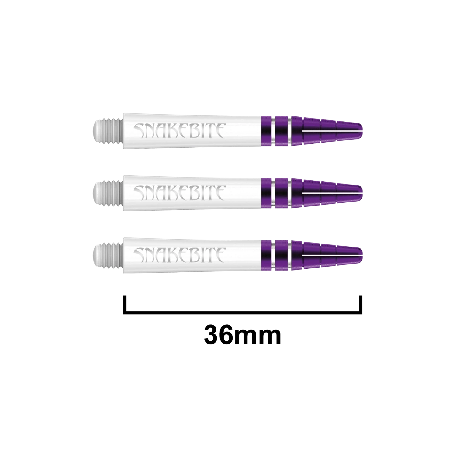 RED DRAGON NITROTECH SNAKEBITE WHITE/PURPLE, Lengte: Short