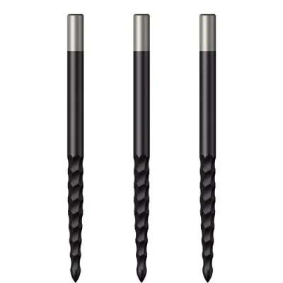 MISSION LUNAR FS POINTS - BLACK - DART POINTS