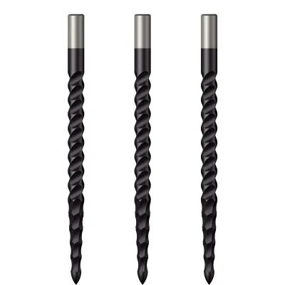 MISSION LUNAR CS POINTS - BLACK - DART POINTS