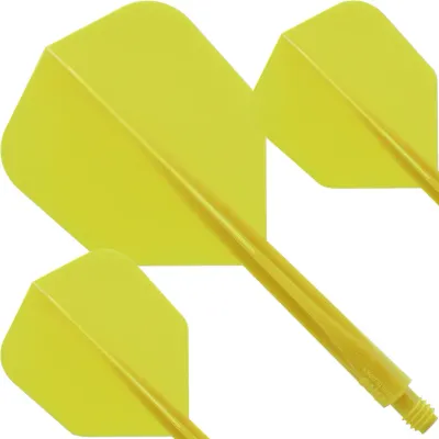 Condor AXE Dart Flights - Small - Yellow