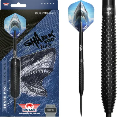Bull&#39;s Shark Pro Black 90% - Dartpijlen