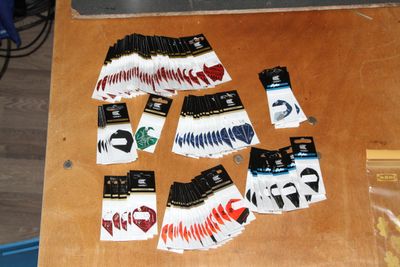 Kavel 5  100 micron , NR 02 , Vaper, Bolt 100 sets van 3 stuks.