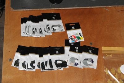 Kavel 6 100 micron, NR 02  30 sets van 9 stuks