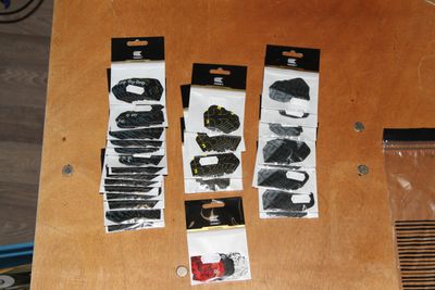 Kavel 10 100 micron, NR 06, 30 sets van 9 stuks.