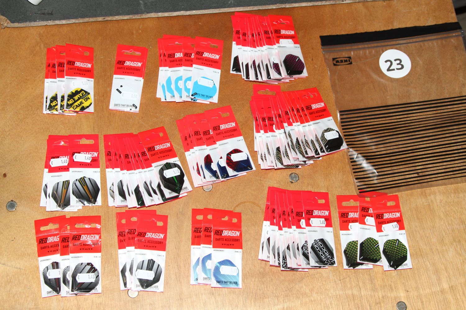 Kavel 23, 100 Micron, Standard, 100 sets van 3 stuks.