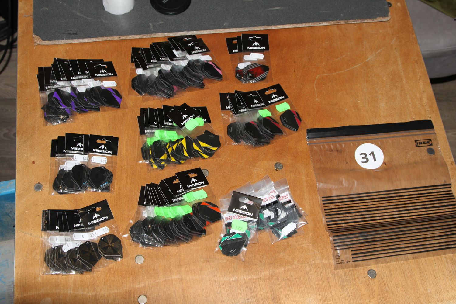 Kavel 31, 100 Micron, Standard, 100 sets van 3 stuks.