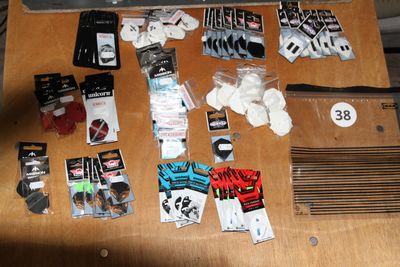 Kavel 38, 180 Micron, 150 Micron, 100 Micron, 75 Micron, Verschillende vormen, 100 sets van 3 stuks