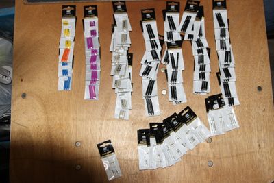 Kavel 73, pro grip Medium, Geel, Oranje, Blauw, Paars, Zand, Zwart, Wit, 90 sets van 3 stuks.