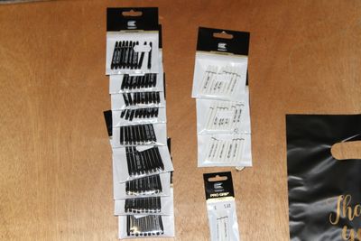 Kavel 77, pro grip Intermediate Plus, Wit, Zwart  14 sets van 9 stuks