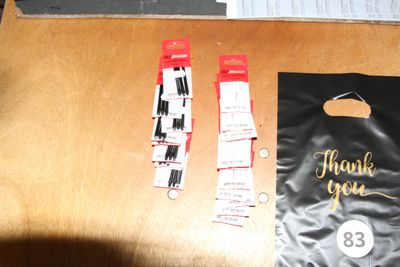 Kavel 83, Joust XL, Zwart, Wit 22 Sets van 3 Stuks