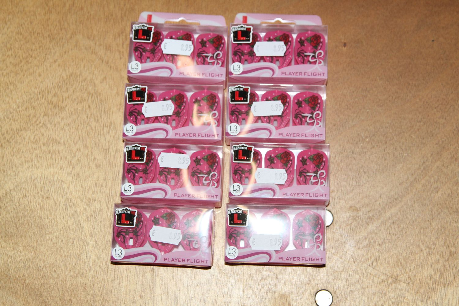 Kavel 114,  L3, Lisa Ashton, 8 Sets van 3 stuks