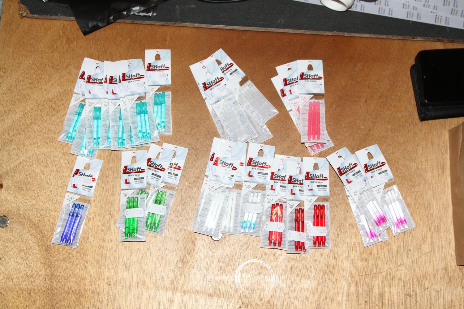 Kavel 120, L330, Emerald, Melkwit, Roze, Blauw, Groen, Wit, Rood, Clear Roze, Clear Blauw, 38 Sets van 3 stuks