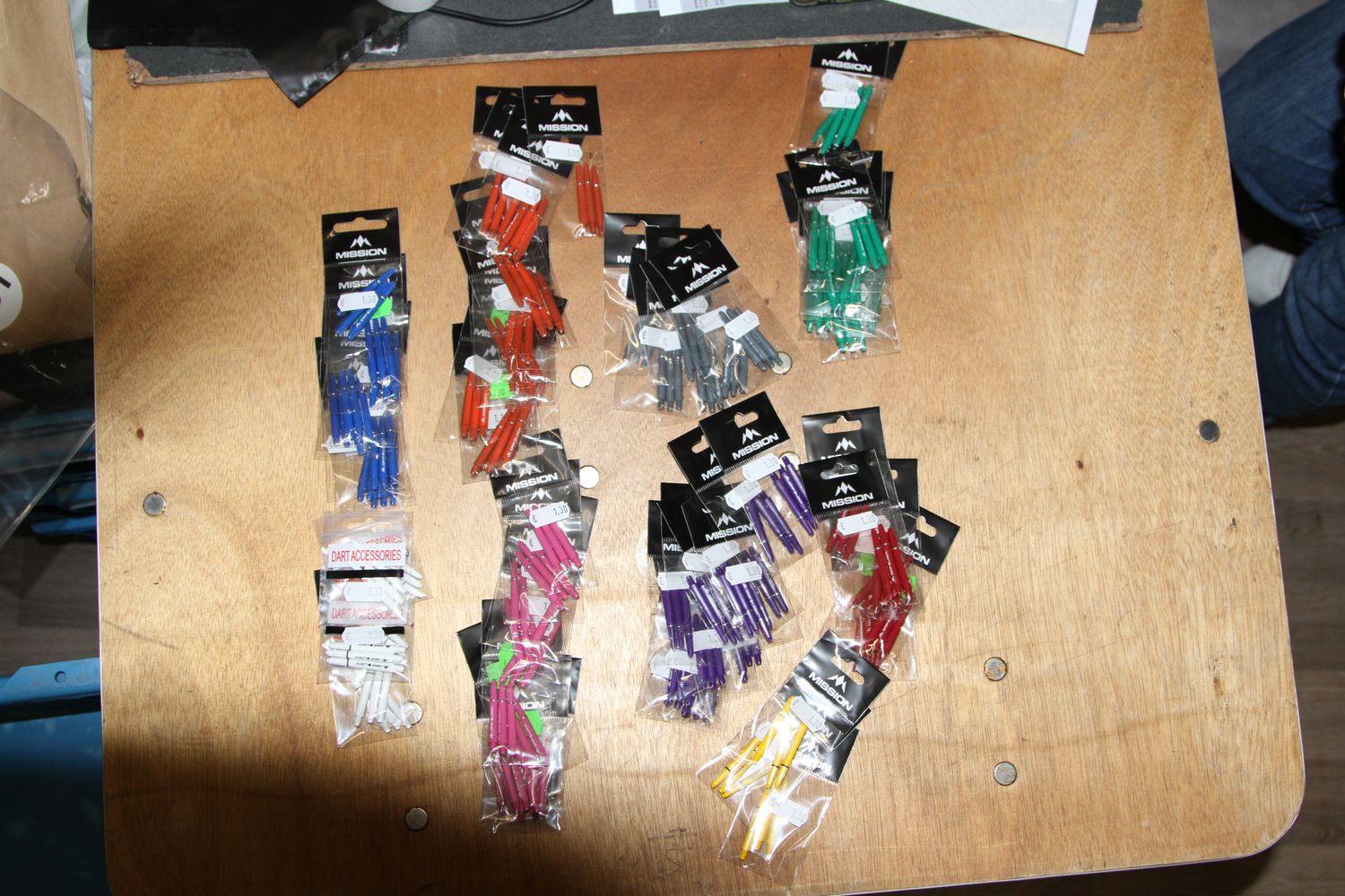 Kavel 131,  Grip-lock, Inbetween, Paars, Rood, Blauw,Geel,Groen,Zwart, Roze,Oranje,Grijs,Wit 87 Sets van 3 Stuks