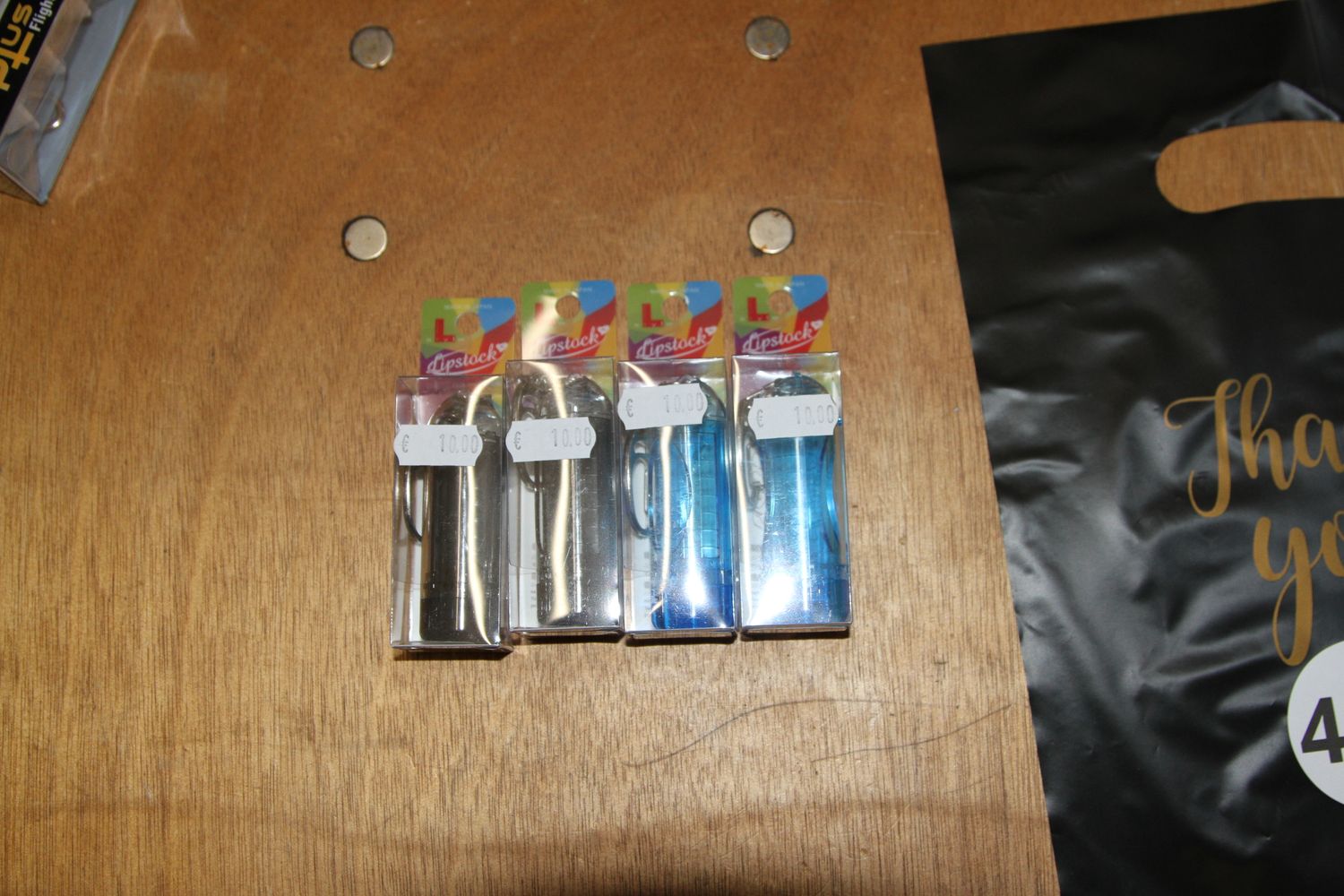 Kavel 403,  Lipslock, Blauw, Zwart