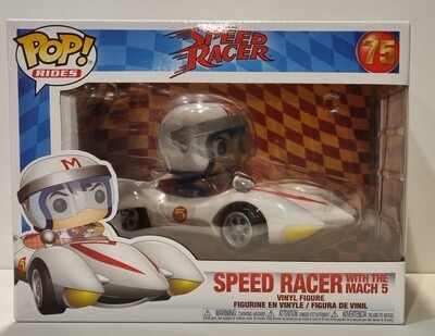 Funko Pop! Rides #75 Speed Racer (with the mach 5)