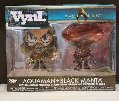 Funko Vynl, Aquaman + Black Manta