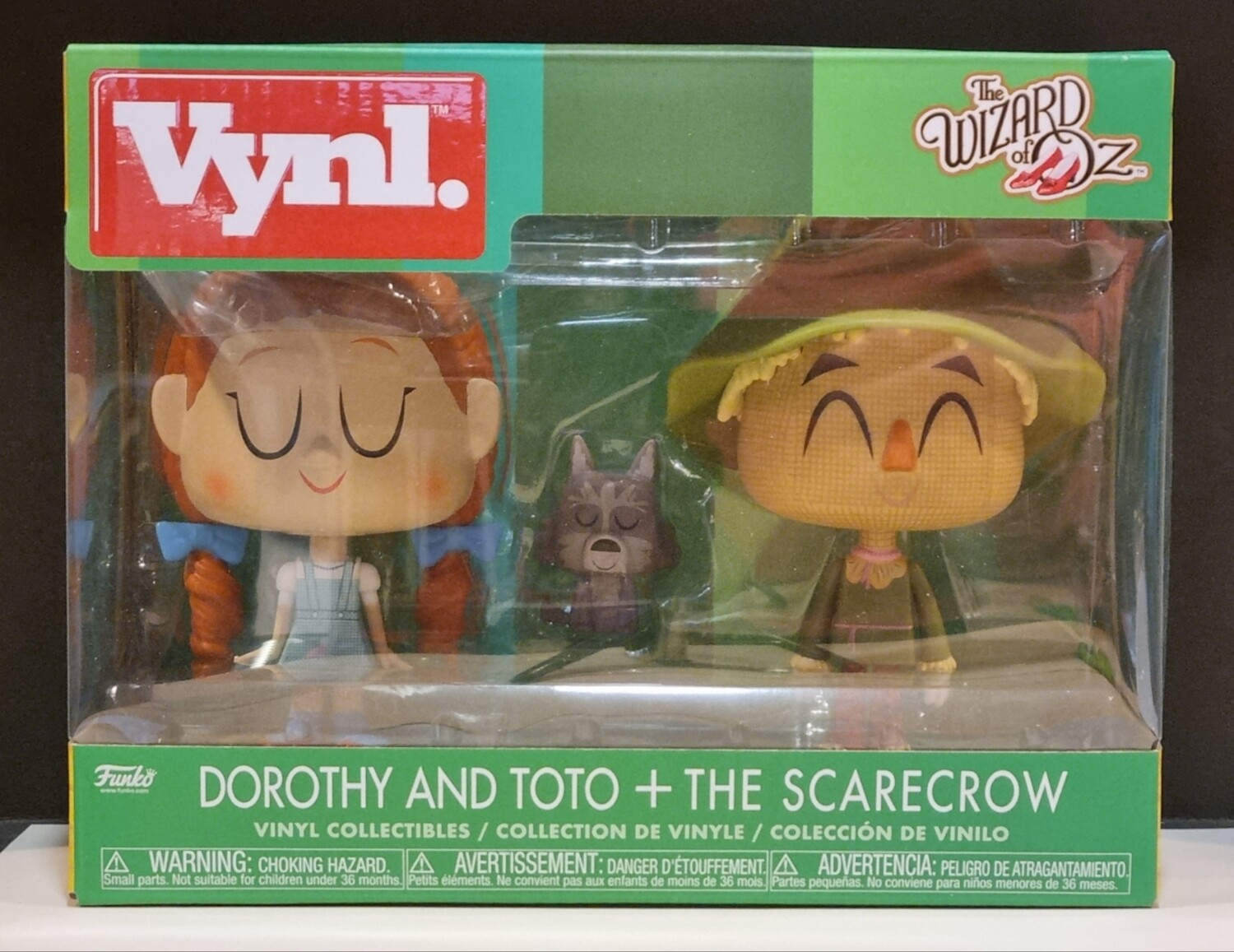 Funko Vynl, Dorothy and Toto + The Scarecrow, The Wizard of Oz
