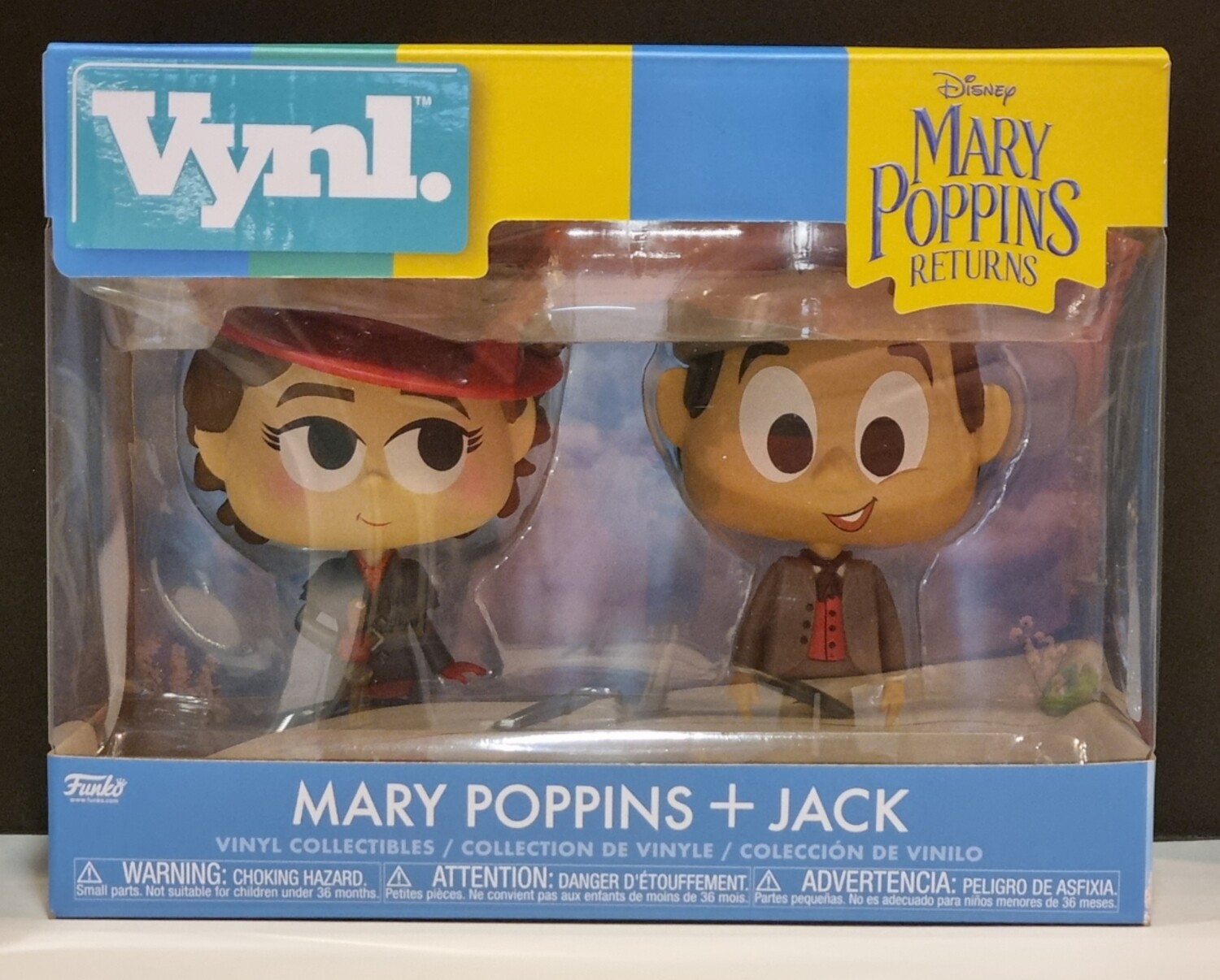 Funko Vynl, Mary Poppins + Jack, Disney, Mary Poppins returns