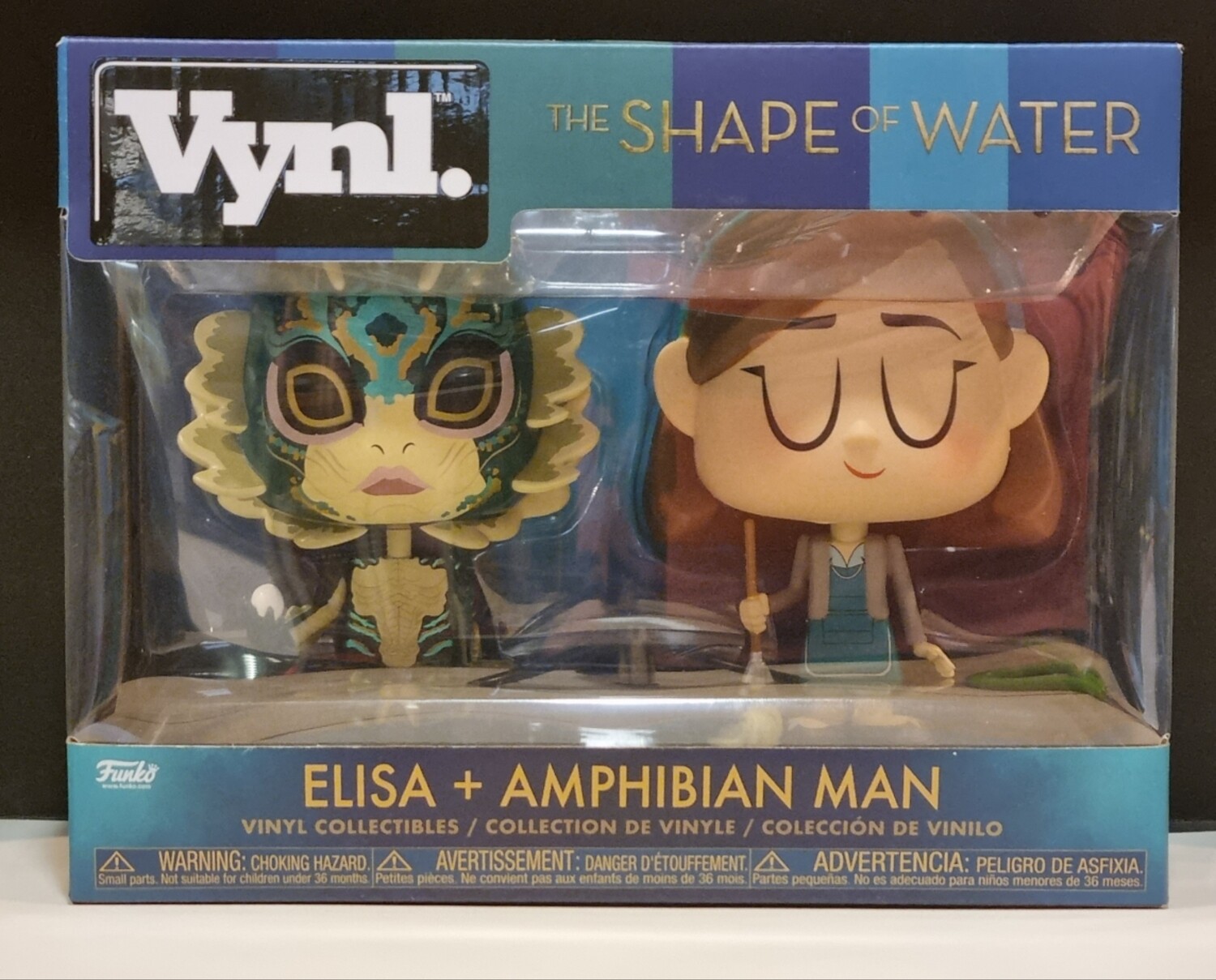 Funko Vynl, Elisa + Amphibian Man, The Shape of Water
